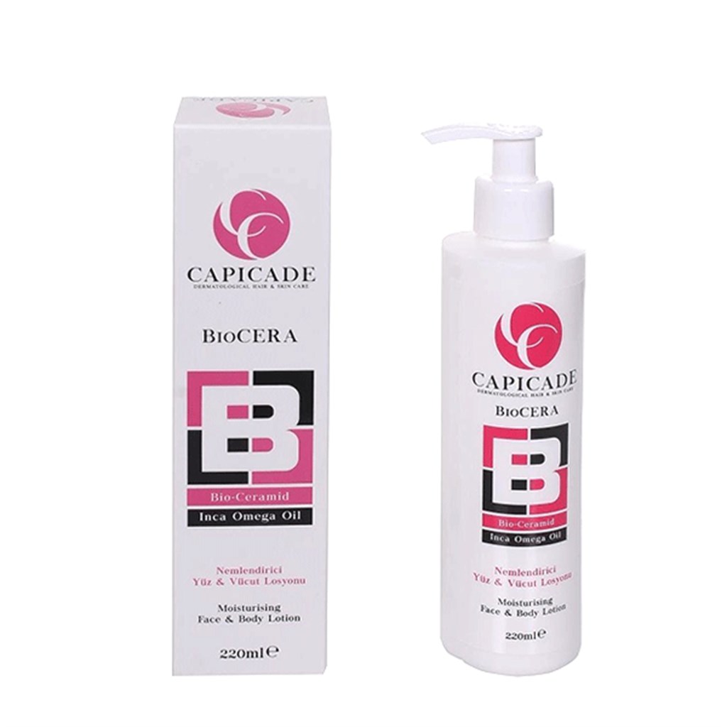 Capicade Biocera Nemlendirici Yüz ve Vücut Losyonu 220 ml