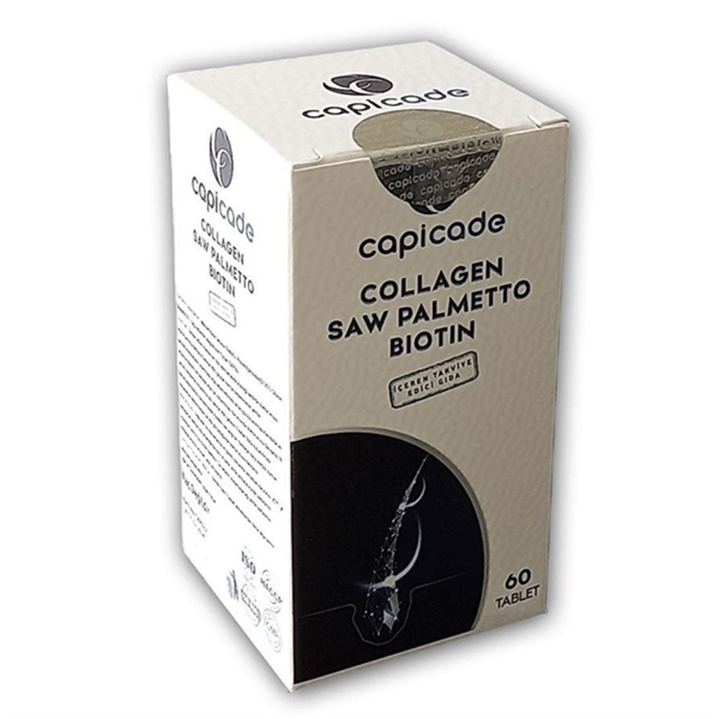 Capicade Collagen Saw Palmetto Biotin 60 Tablet
