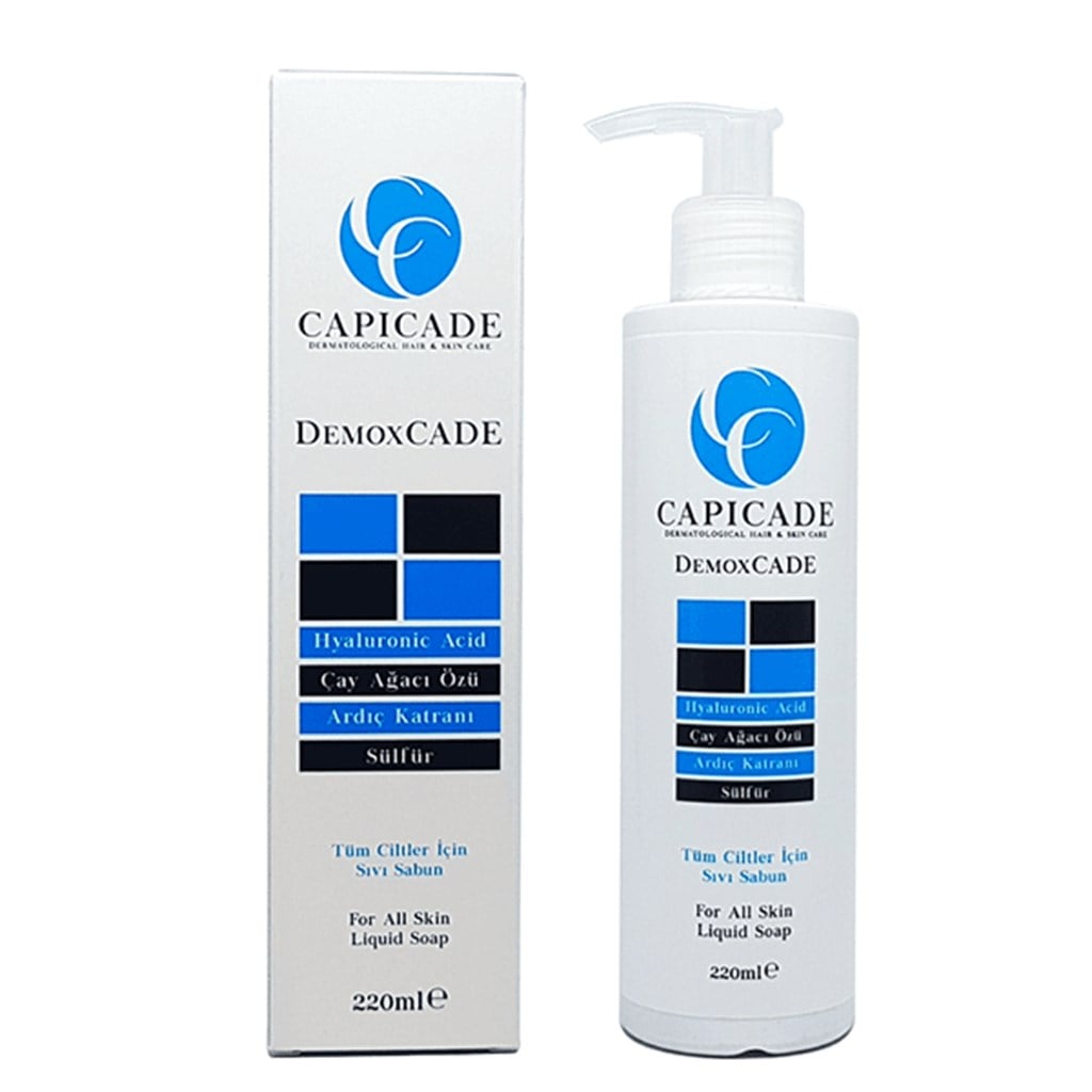 Capicade Demoxcade Tüm Ciltler İçin Sıvı Sabun 220 ml