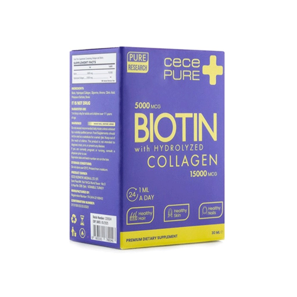 Cecepure Biotin 5000 mcg 30 ml