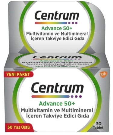 Centrum Advance 50+ 30 Tablet