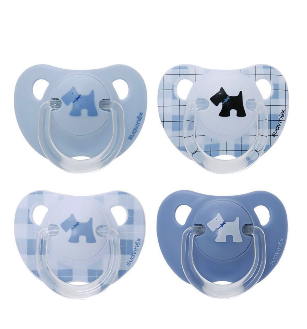 SUAVİNEX ORTODONTİK SİLİKON EMZİK +6AY 2'Lİ - MAVİ