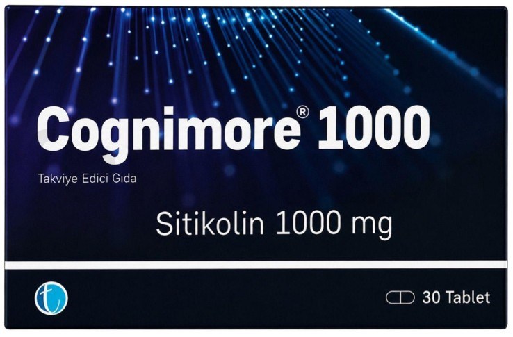 Cognimore Sitikolin 1000 mg 30 Tablet