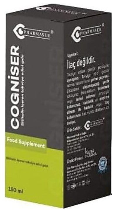 Cogniser Sitikolin Şurup 150 ml
