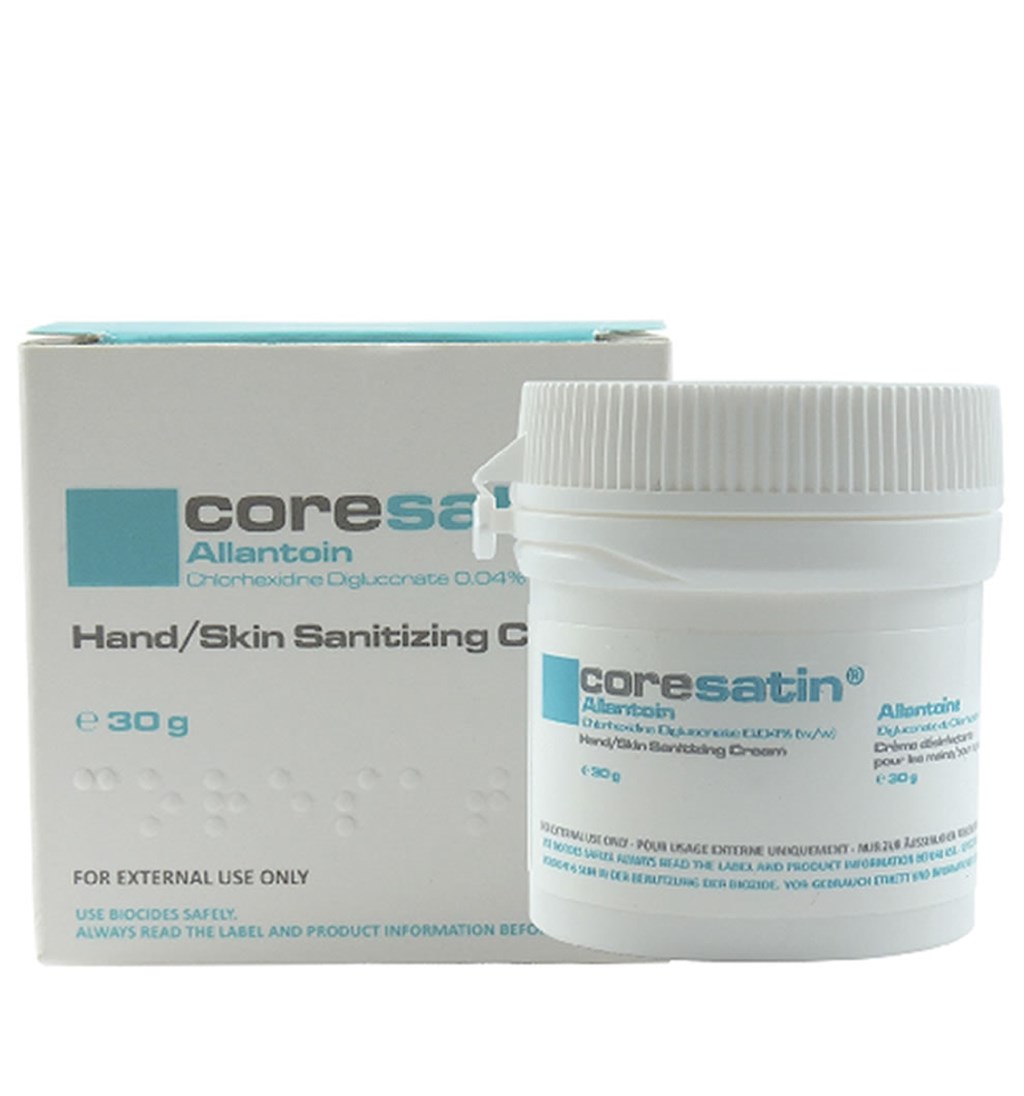 CORESATİN MAVİ ALLANTOİN KREM KAVANOZ 30G