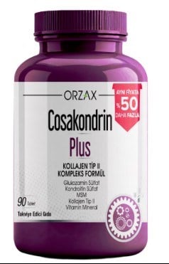 Cosakondrin Plus 90 Tablet - Aynı Fiyata %50 Daha Fazla