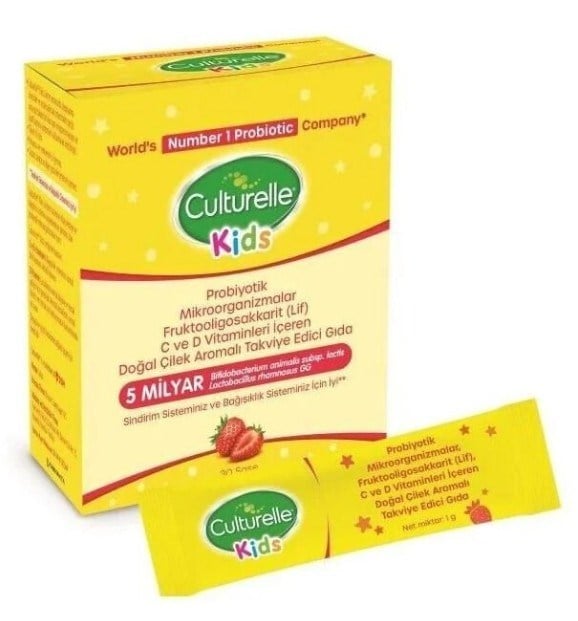 Culturelle Kids Probiyotik Çilek Aromalı 10 Saşe