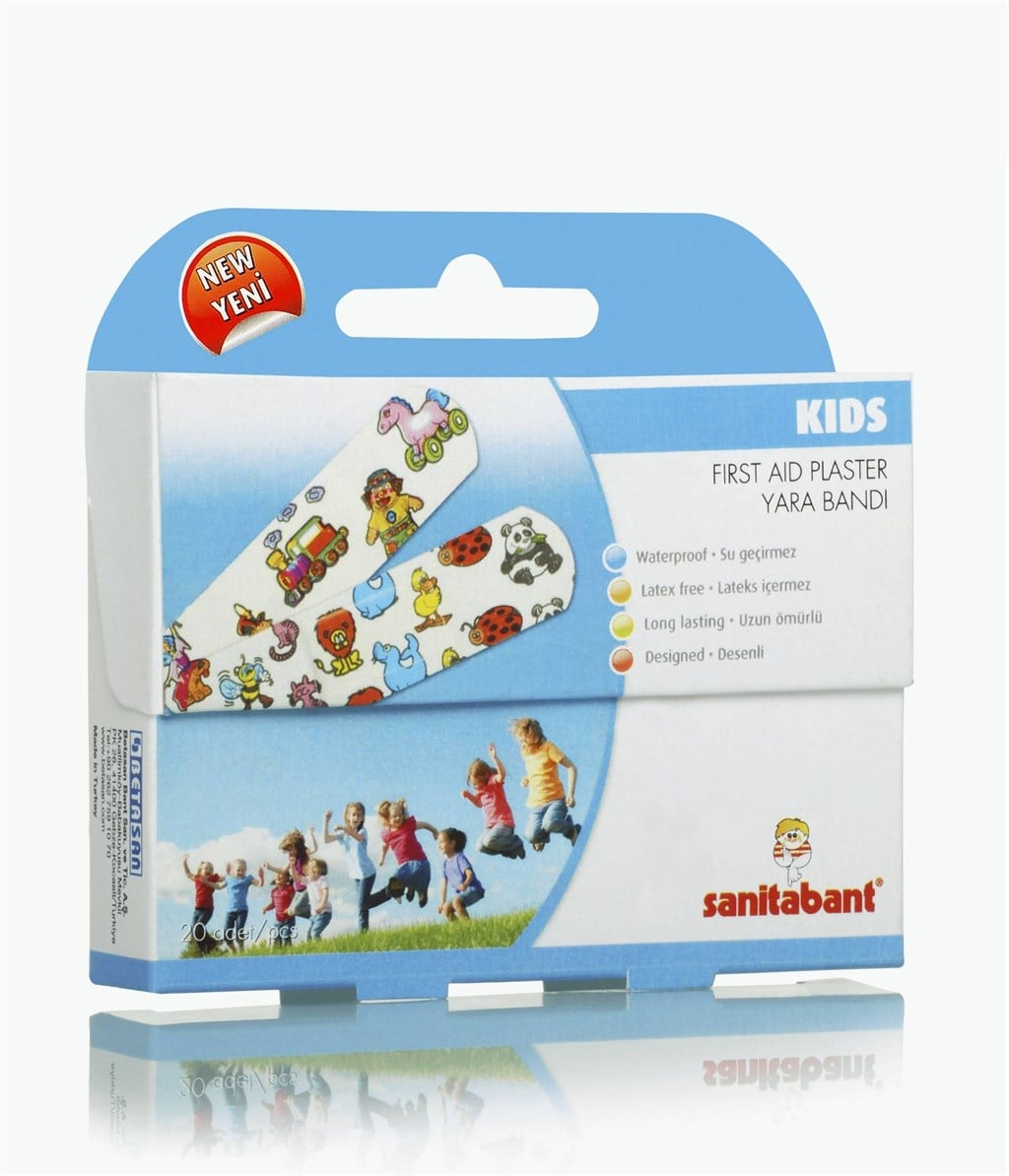 SANİTABANT KIDS YARA BANDI 20'Lİ PAKET