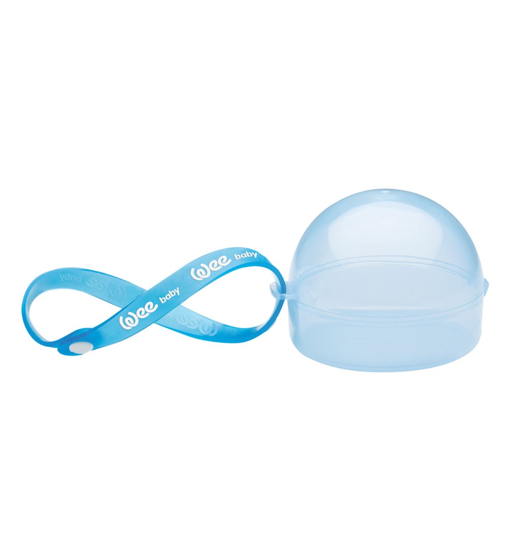 WEE BABY EMZİK SAKLAMA KABI - MAVİ