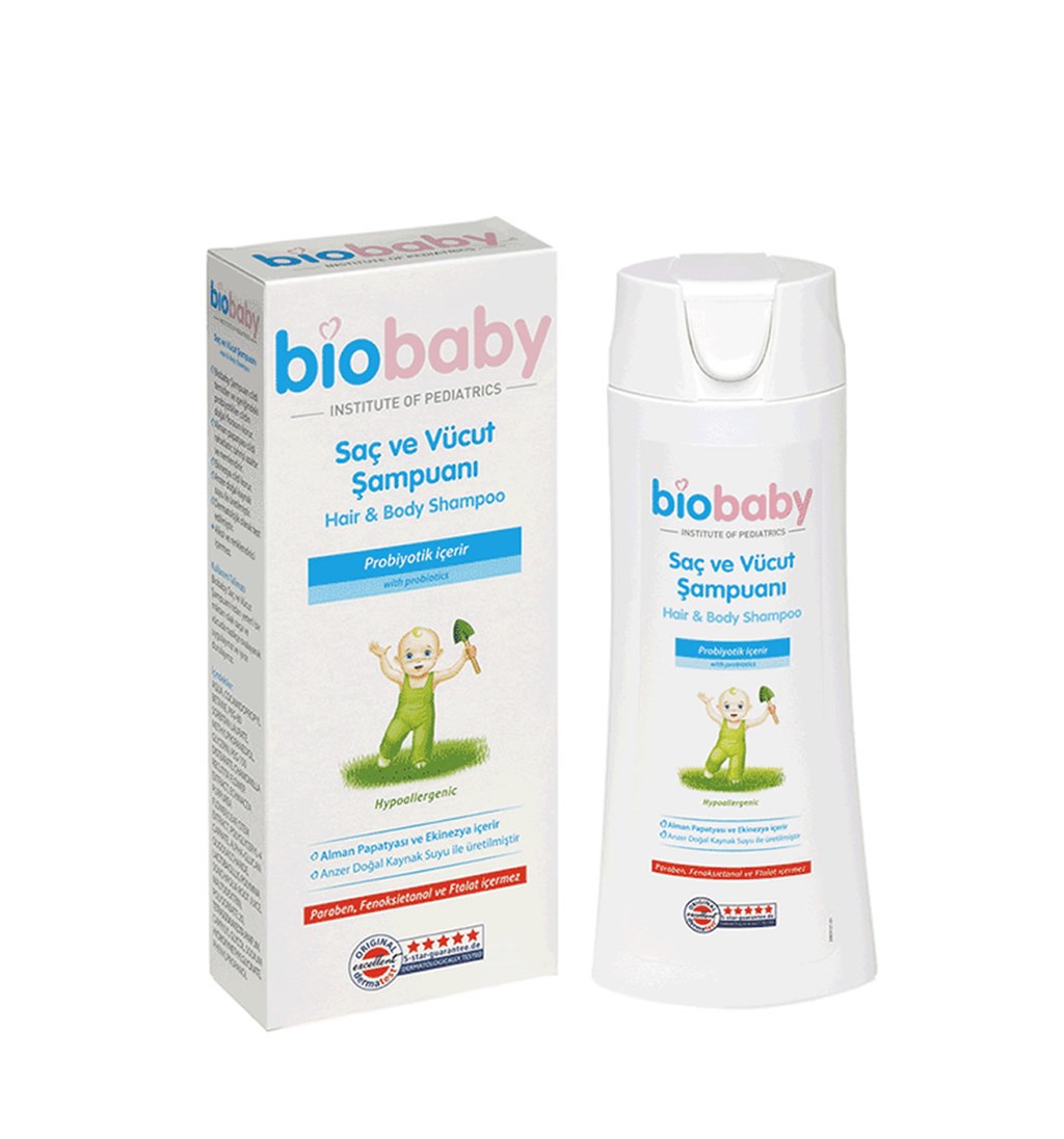 BİOBABY SAÇ VE VÜCUT ŞAMPUANI 300 ML