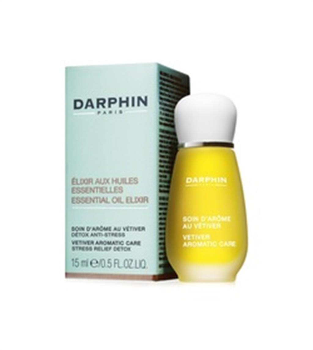 Darphin Essential Oil Elixir Vetiver Aromatic Care Stress Relief Detox 15 ml