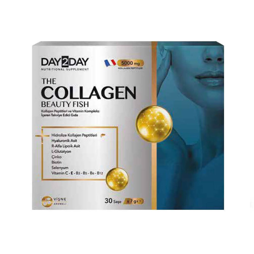Day2Day The Collagen Beauty Fish 7gr x 30 Saşe