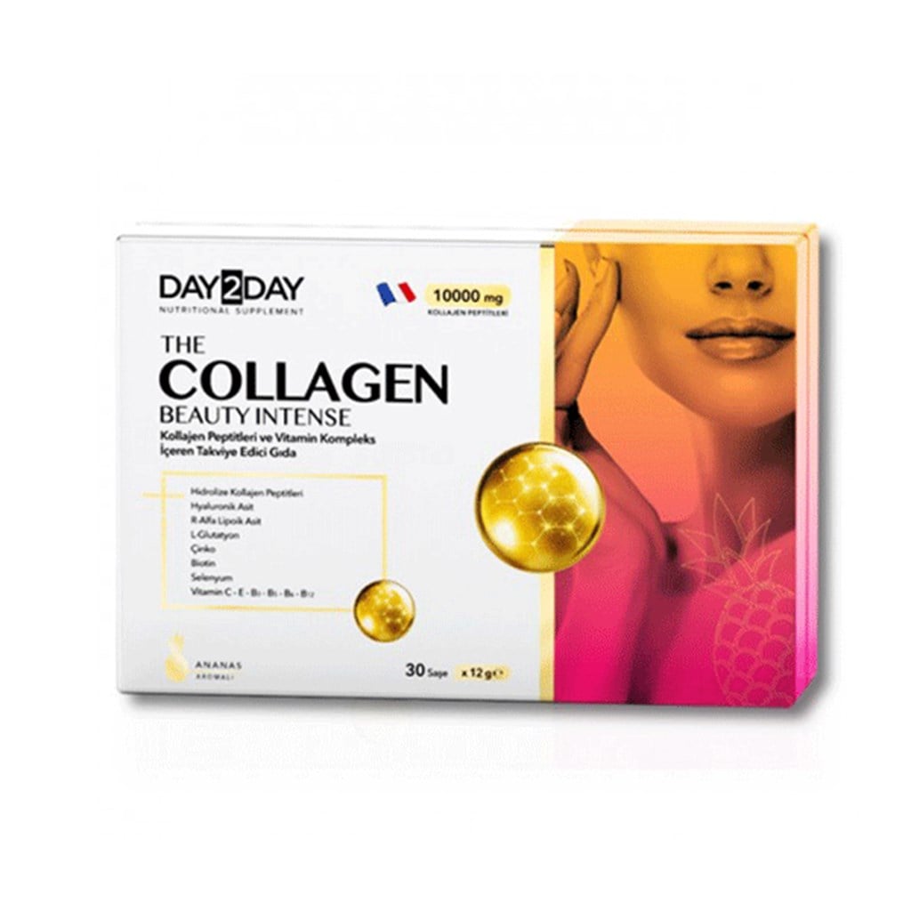 Day2Day The Collagen Beauty Intense Ananas 30 Saşe x 12 gr