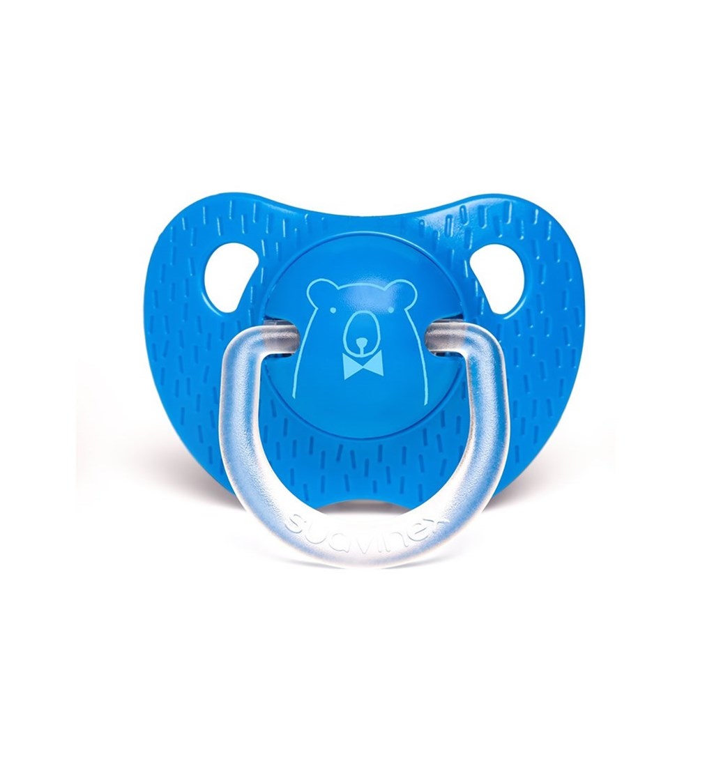 SUAVİNEX EVOLUTİON ORTODONTİK SİLİKON EMZİK 6-18 AY MEANİNGFUL LİFE - LACİVERT