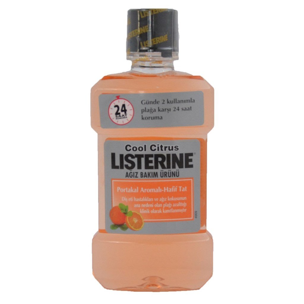 LISTERINE COOL CITRUS  PORTAKAL AROMALI 500 ML