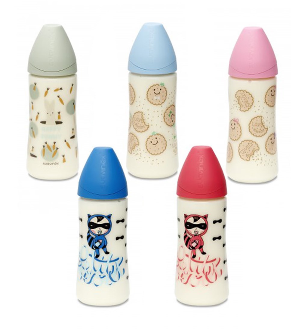 SUAVİNEX ORTODONTİK PP GENİŞ AĞIZ BİBERON 0-6AY 270ML