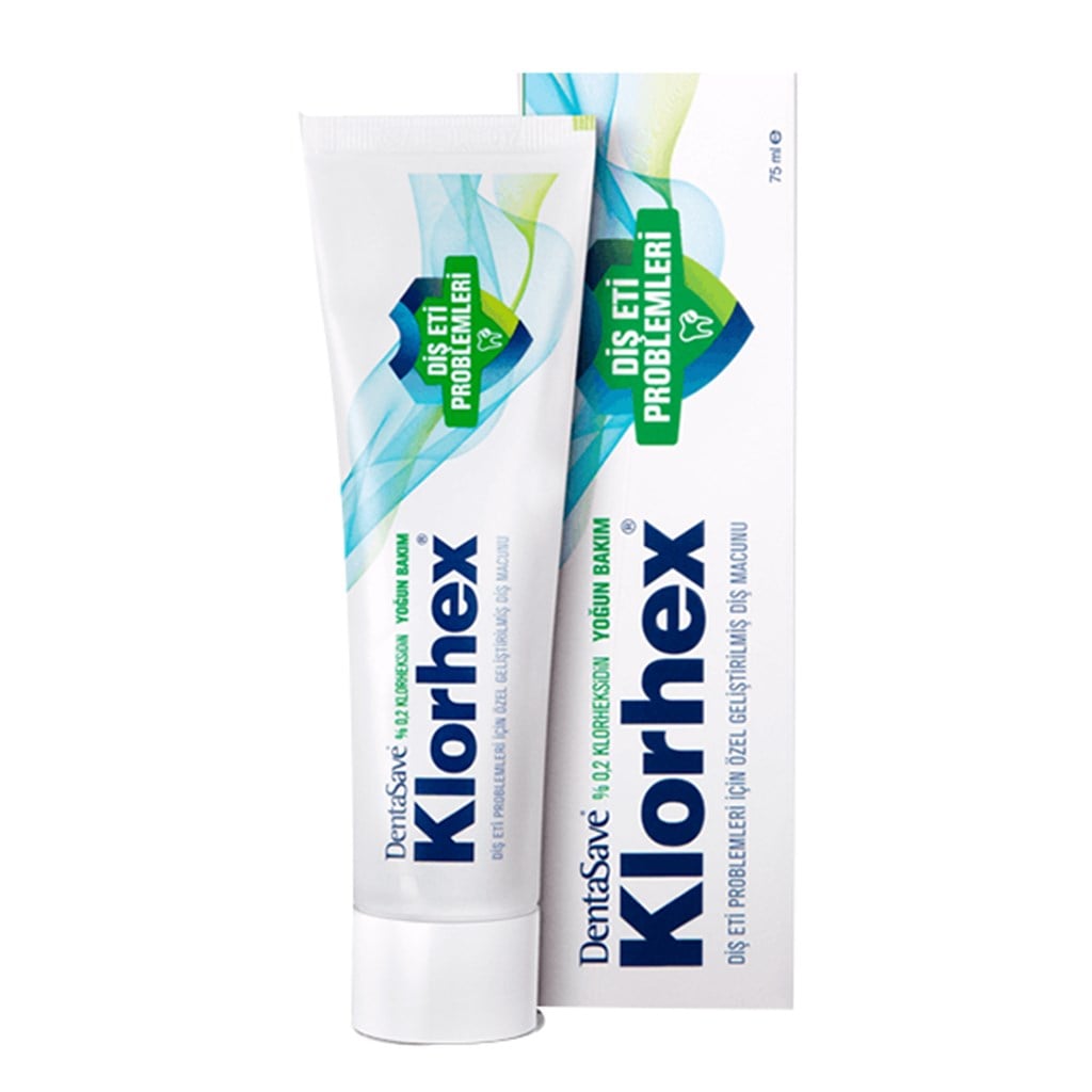 DentaSave Klorhex %0,2 Yoğun Bakım Diş Eti Problemleri 75 ml Diş Macunu
