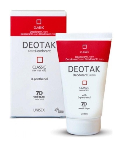 Deotak Deodorant Krem Classic 35 ml