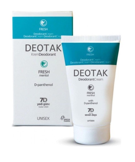 Deotak Deodorant Krem Fresh Menthol 35 ml