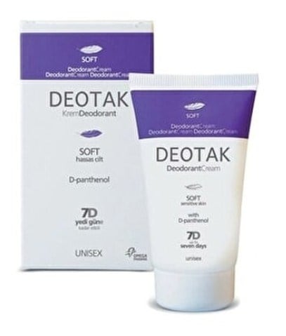 Deotak Soft Hassas Cilt Krem Deodorant 35 ml