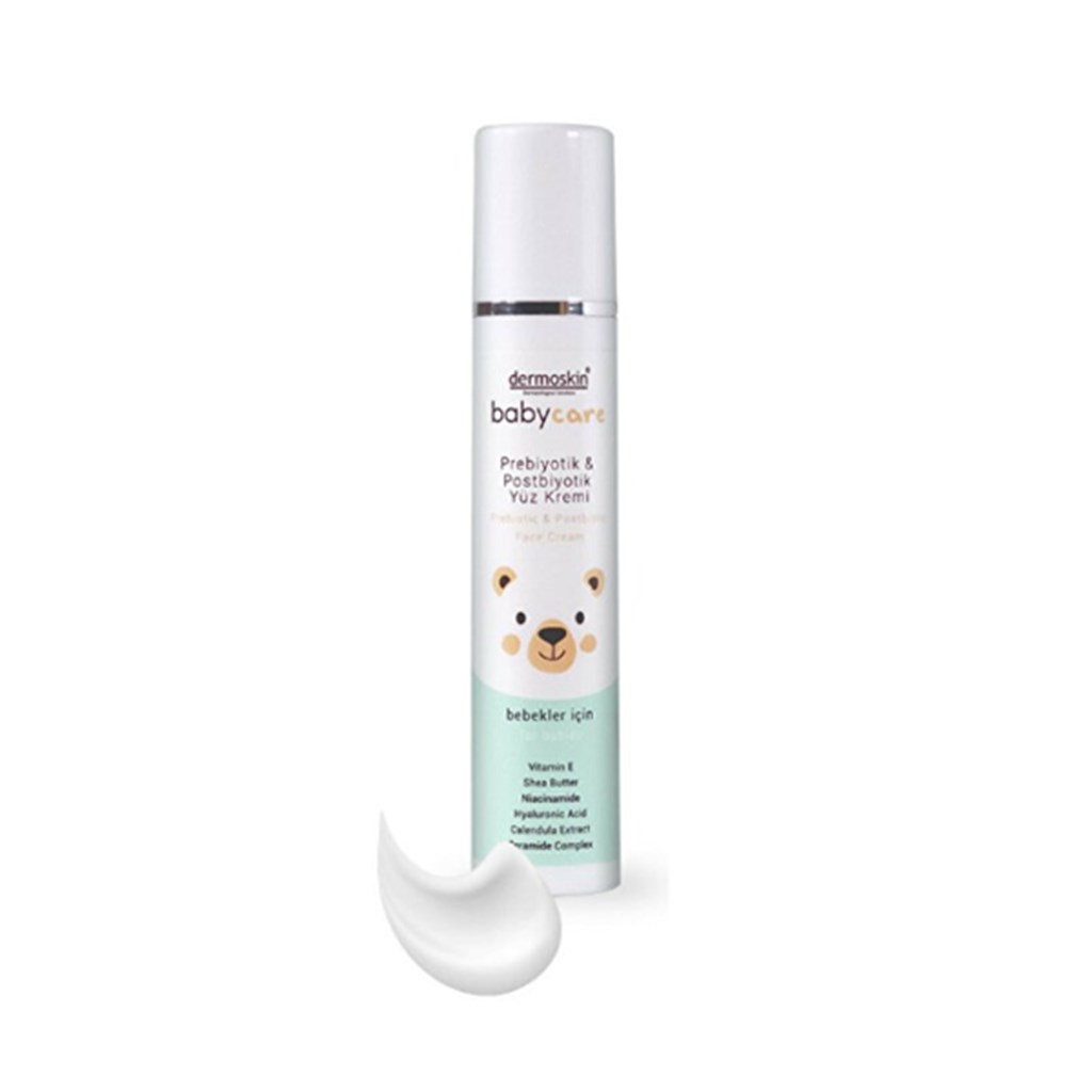 Dermoskin Babycare Prebiyotik & Postbiyotik Yüz Kremi 50ml