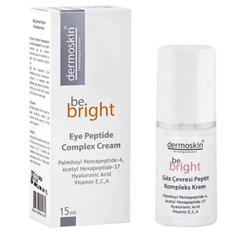Dermoskin Be Bright Göz Çevresi Peptit Kompleks Krem 15 ml