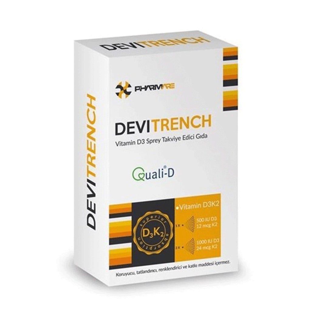 Devitrench Vitamin D3K2 Sprey 40 ml