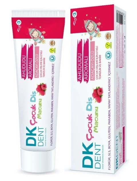 DK Dent Çocuk Diş Macunu Ahududu Aromalı 50ml