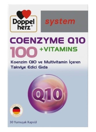 Doppelherz Koenzim Q10 + Vitamins 100 mg 30 Kapsül