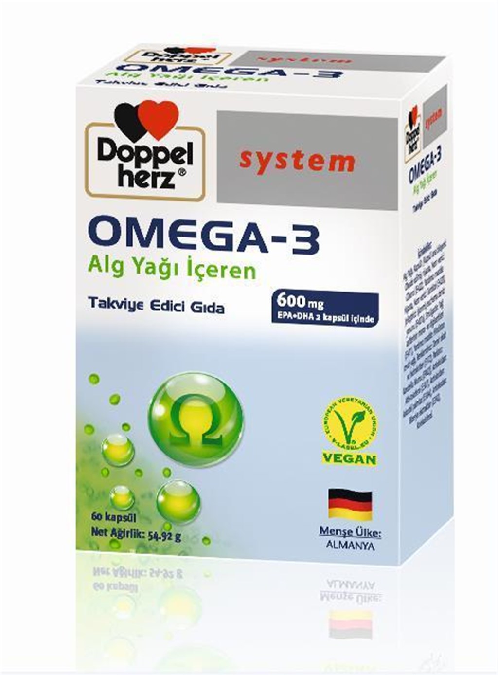 Doppelherz Omega 3 60 Kapsül