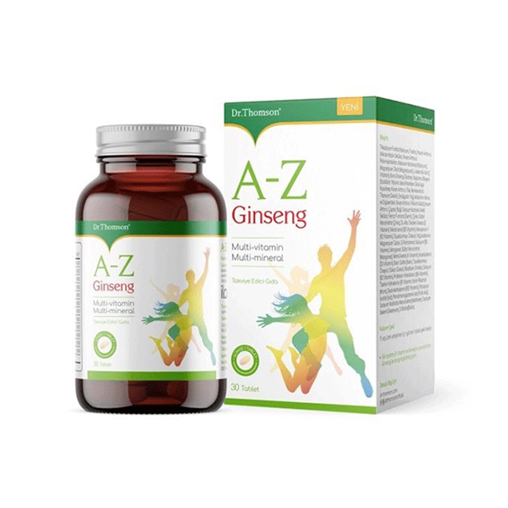 Dr.Thomson A-Z Ginseng Multivitamin + Multimineral 30 Tablet