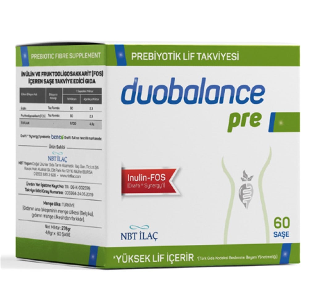 DuoBalance Pre Prebiyotik Lif 60 Saşe