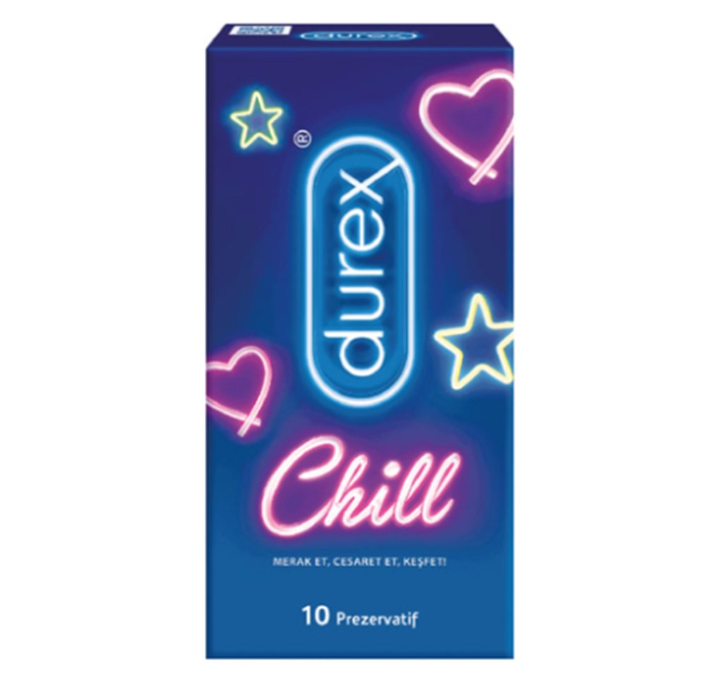 Durex Chill Prezervatif 10'lu