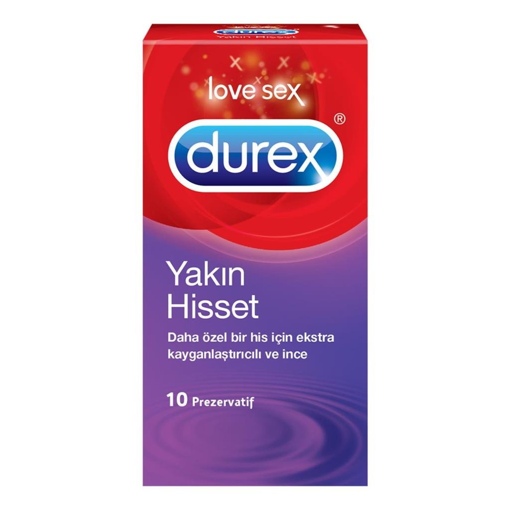 Durex Prezervatif Yakın Hisset 10'Lu
