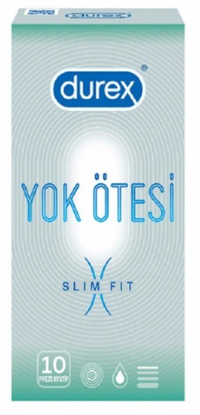 Durex Prezervatif Yok Ötesi Slim Fit 10 Adet