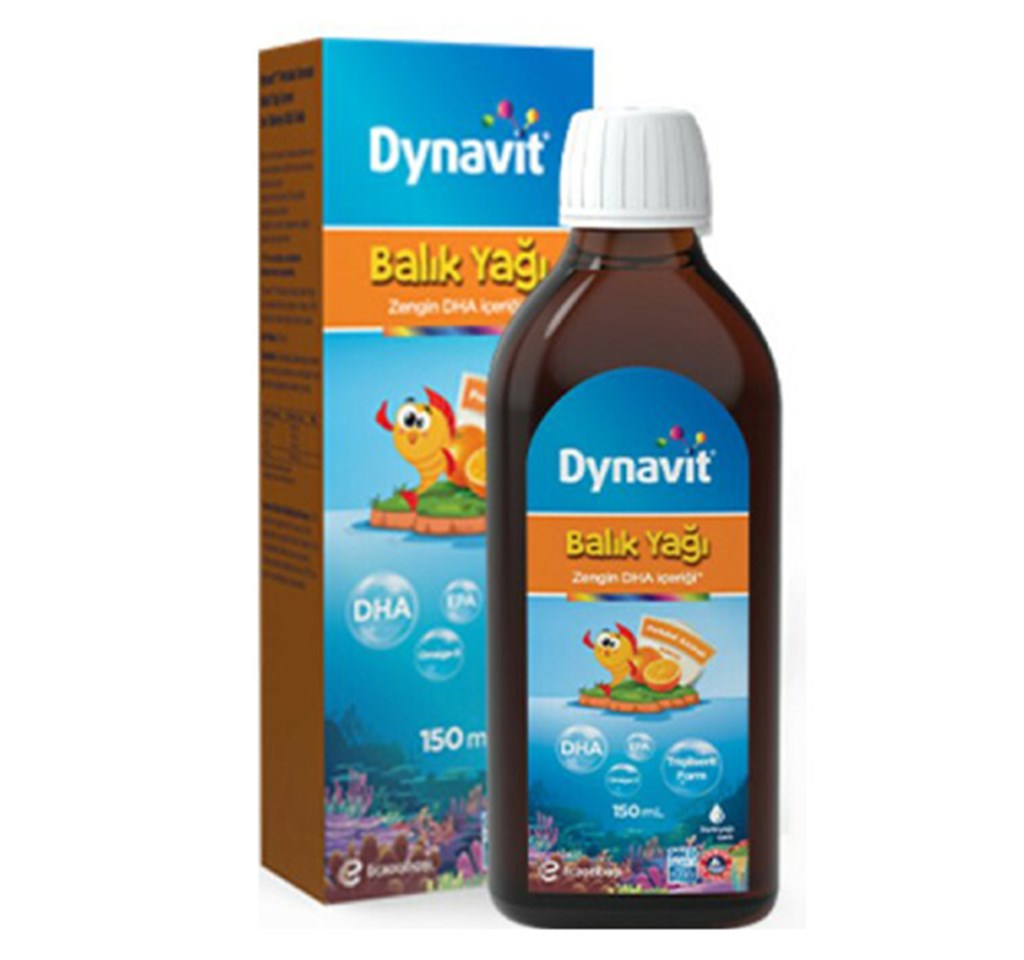 Dynavit Balık Yağı Portakal Aromalı 150 ml