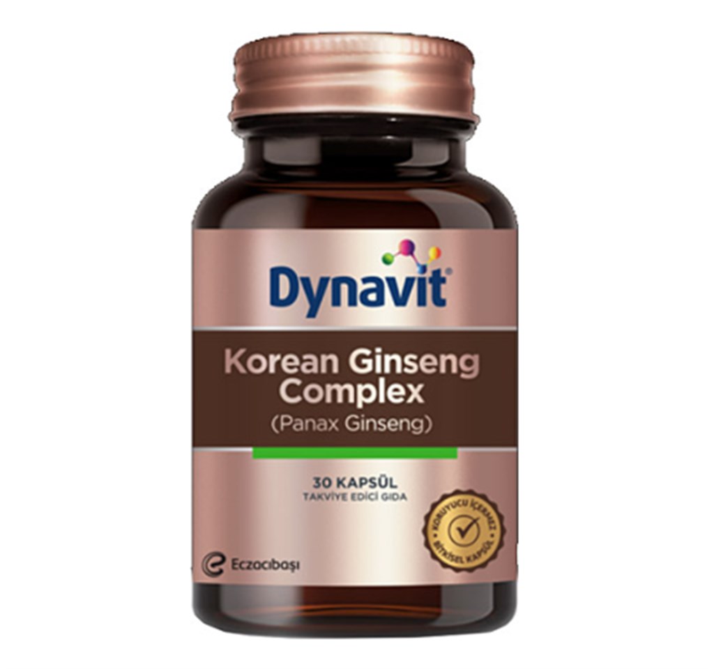 Dynavit Korean Ginseng (Panax) 30 Kapsül