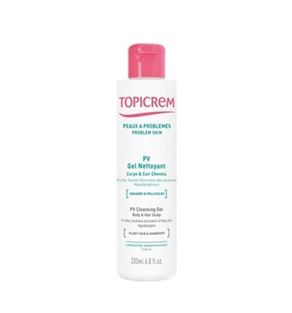TOPİCREM PV CLEANSİNG GEL BODY HAİR 200ML