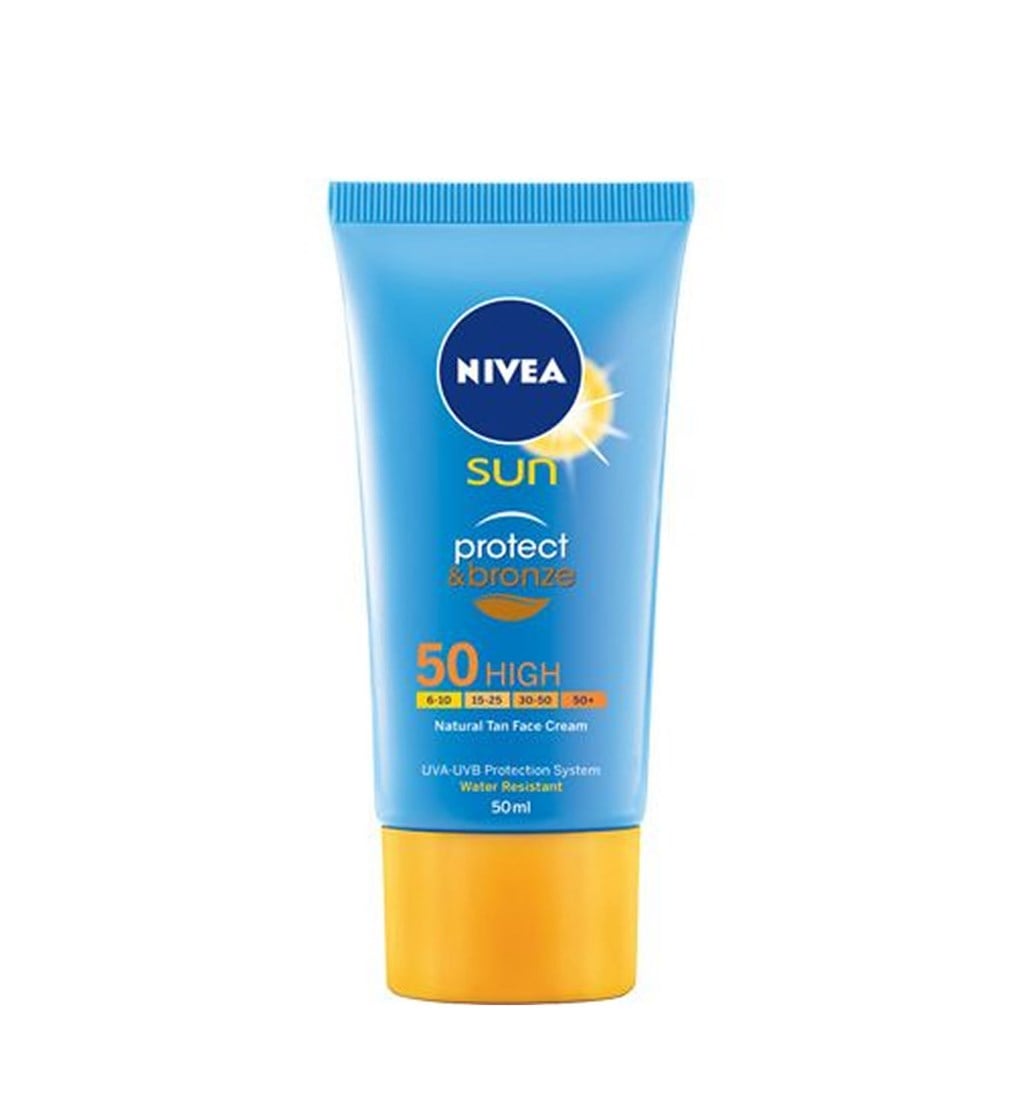 NİVEA SUN KORUMA & BRONZLUK YÜZ KREMİ SPF50 50ML