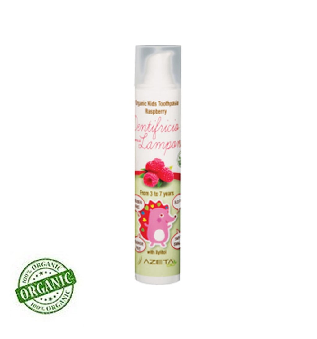 AZETABİO ORGANİK ÇOCUK DİŞ MACUNU AHUDUDU 3-7 YAŞ 50 ML