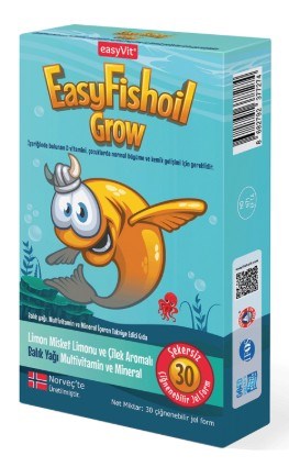 EasyFishoil Grow 30 Jel Tablet