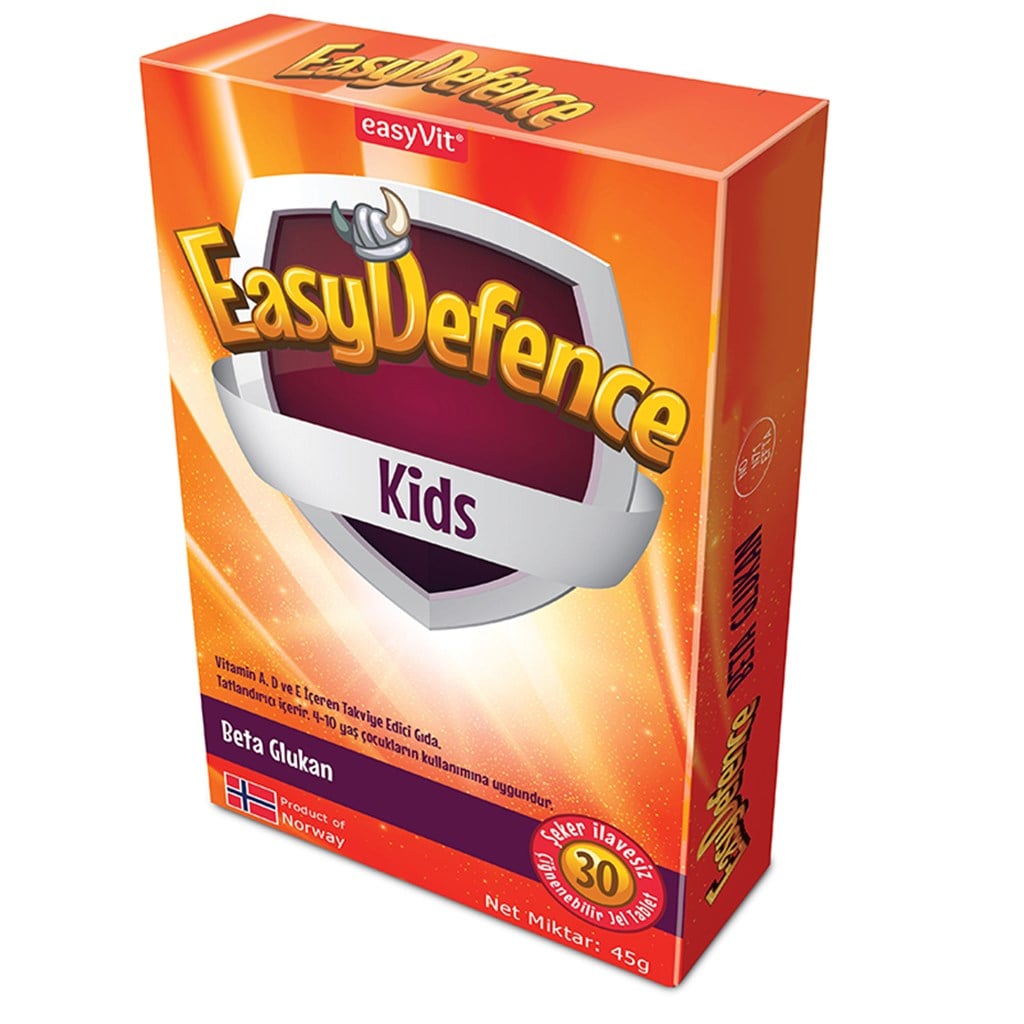 Easyvit Easydefence Kids Çiğnenebilir Jel 30 Tablet