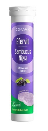 Efervit Sambucus Nigra 20 Efervesan Tablet