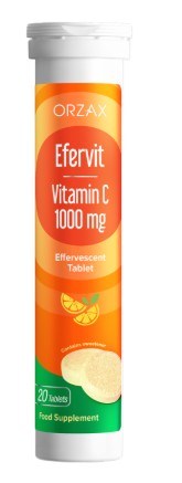 Efervit Vitamin C 1000 mg 20 Efervesan Tablet