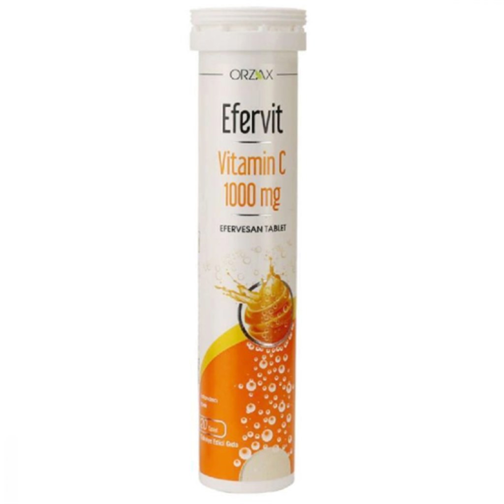 Efervit Vitamin C 1000 mg 20 Efervesan Tablet