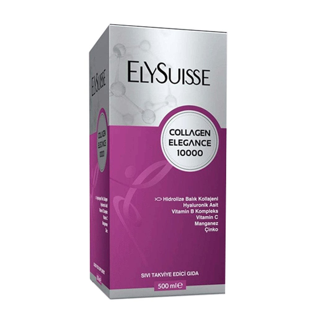 Elysuisse Collagen Elegance 10000 Sıvı Takviye Edici Gıda 500 ml