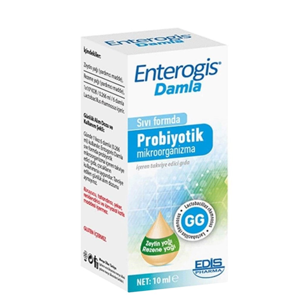 Enterogis Damla Takviye Edici Gıda 10 ml