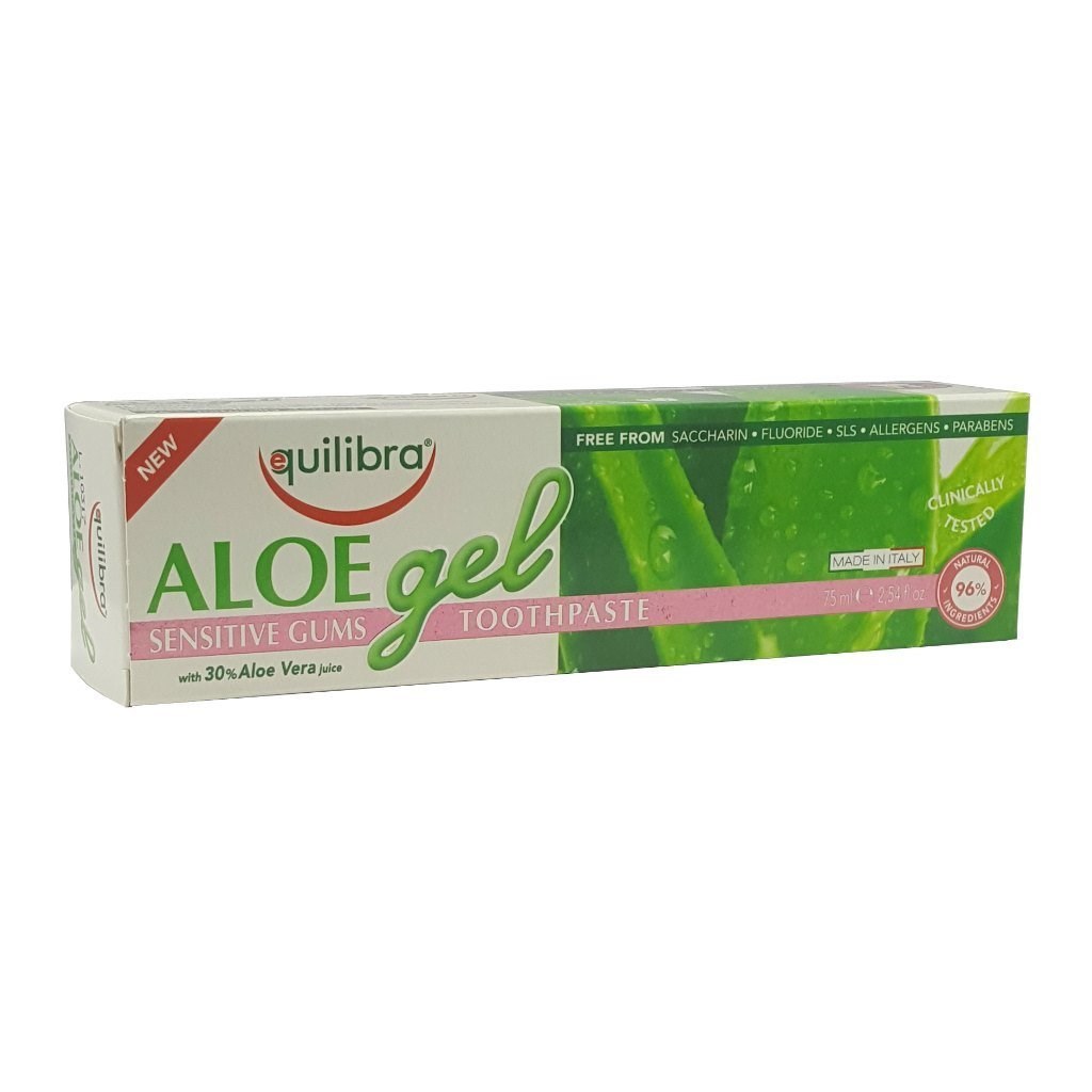 Equilibra Aloe Hassas Diş Etleri İçin Jel Diş Macunu 75ml
