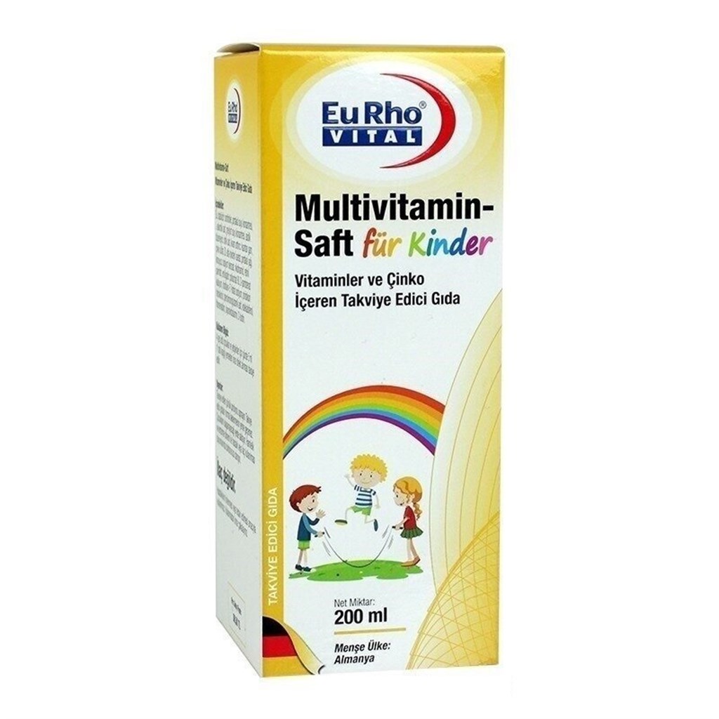 Eurho Vital Multivitamin Saft Für Kinder 200ml