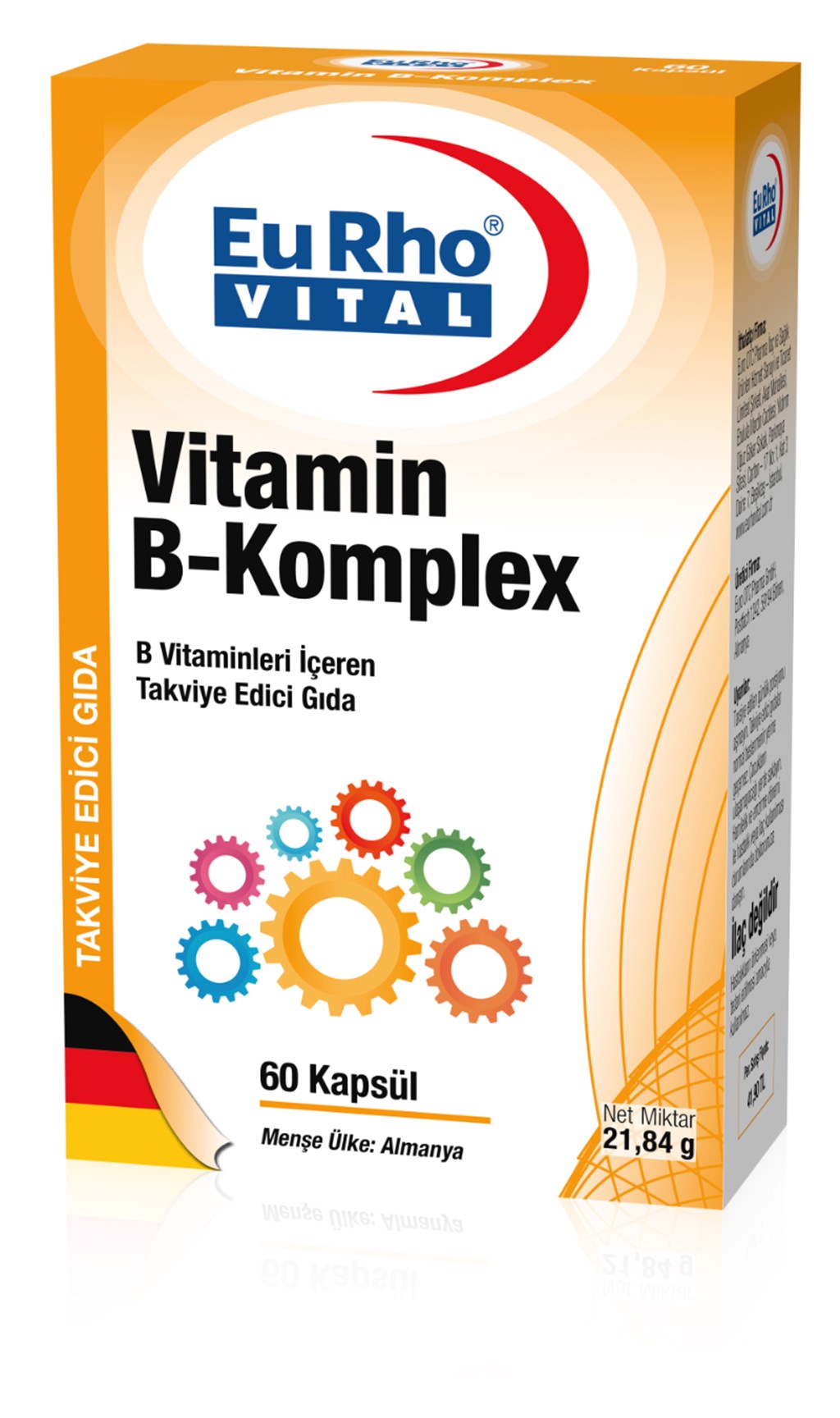Eurho Vital Vitamin B Komplex 60 Kapsül